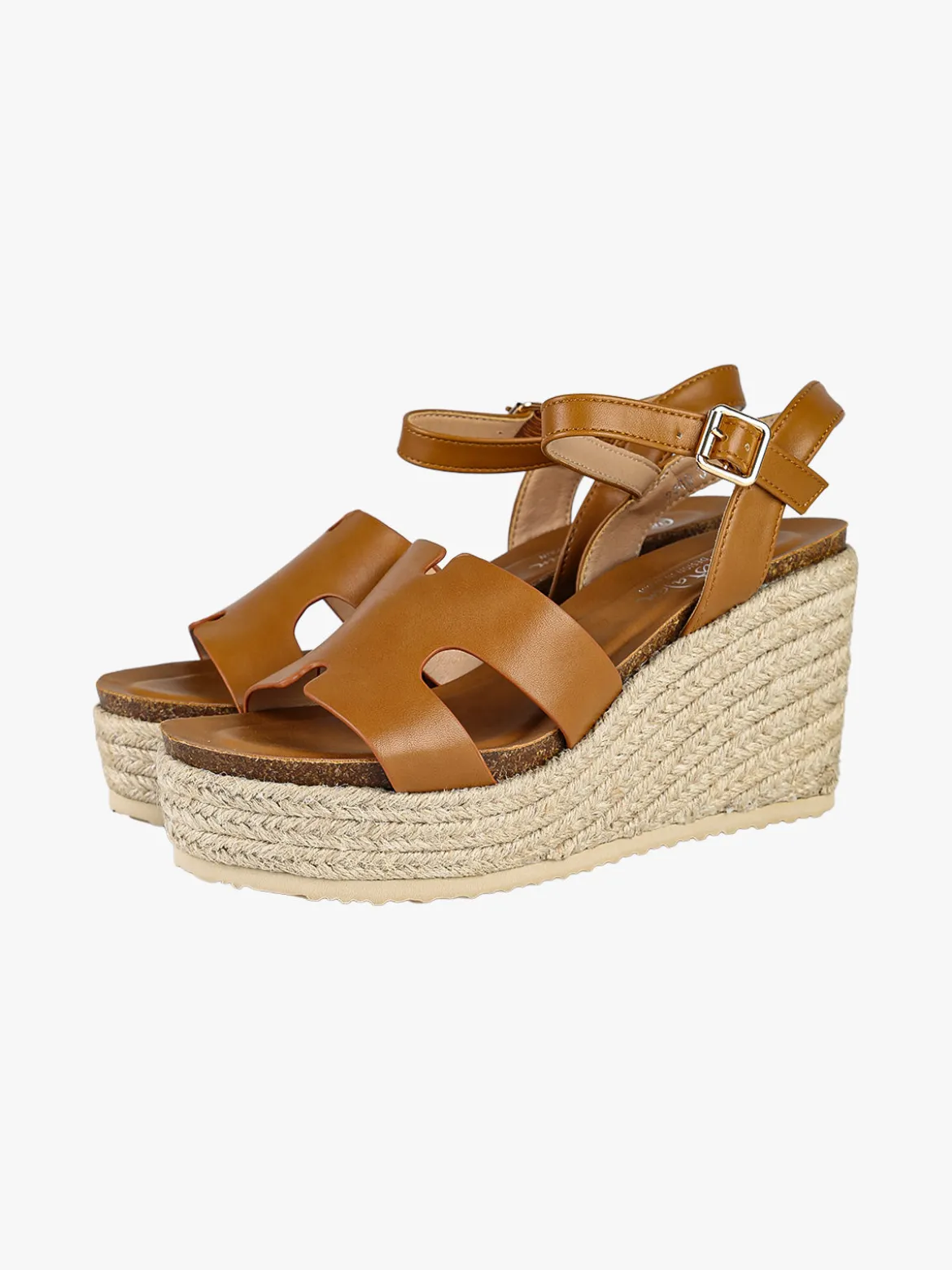 Castalan Sandali donna con zeppa e platform
