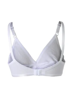 Charme Attrazione Italiana Reggiseno sfoderato in cotone senza ferretto COPPA B - bianco