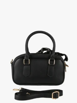 Charro Borsa a mano da donna con foulard - nero