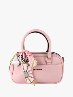 Charro Borsa a mano da donna con foulard - rosa