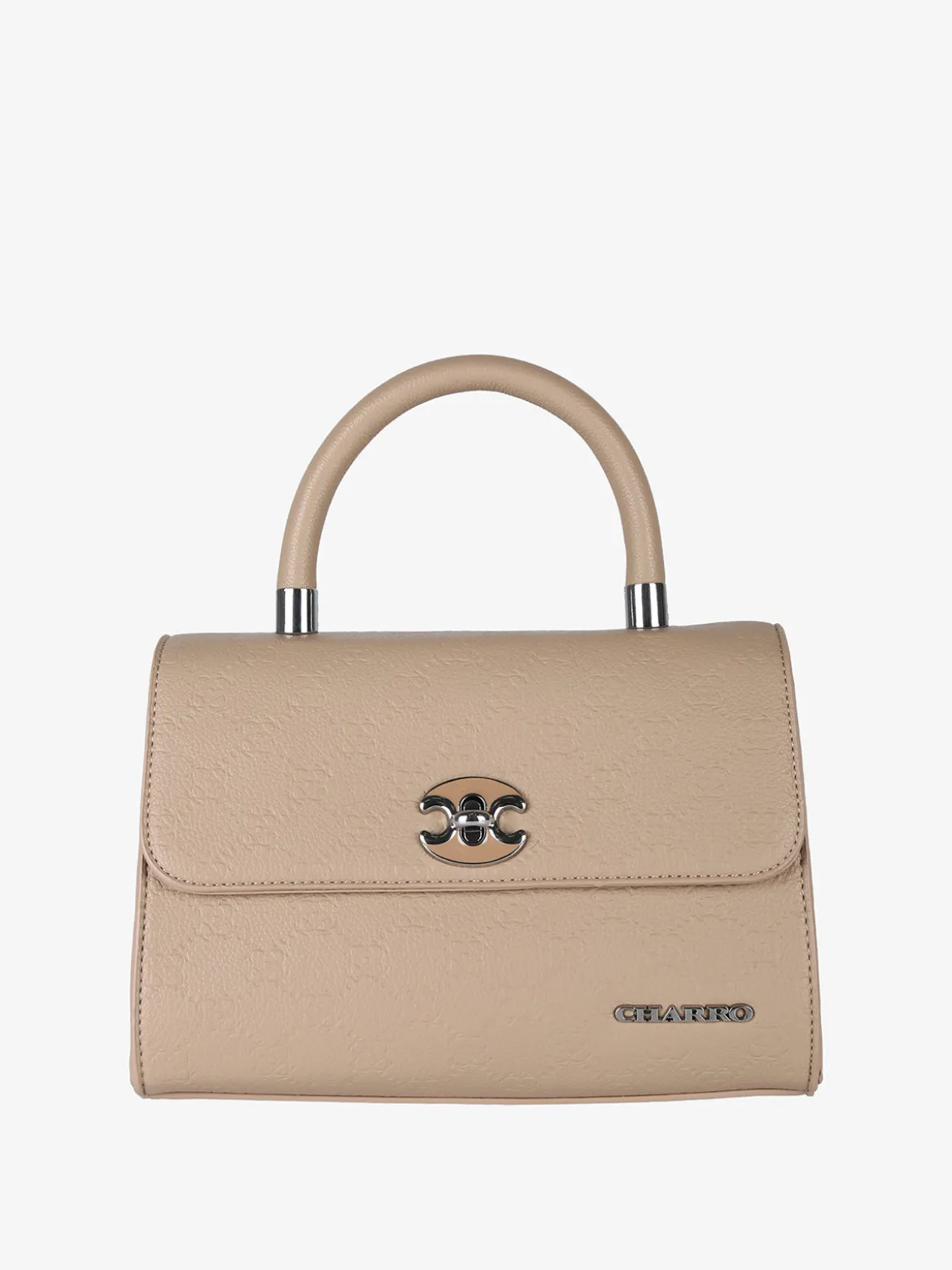 Charro Borsa a mano da donna con patta e chiusura a girello - khaki