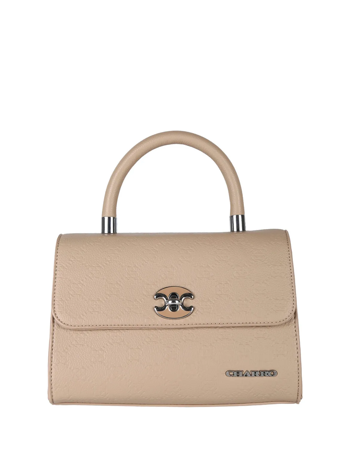 Charro Borsa a mano da donna con patta e chiusura a girello - khaki
