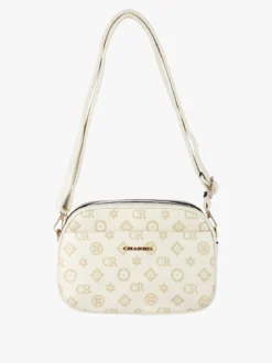 Charro Borsa a tracolla da donna con logo - beige