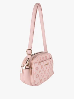 Charro Borsa a tracolla da donna con logo - rosa