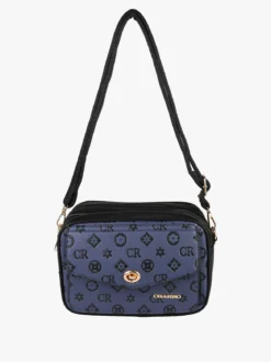 Charro Borsa a tracolla da donna con stampe - nero