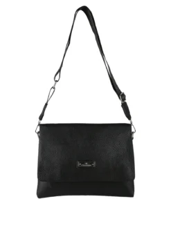 Charro Borsa a tracolla da donna in ecopelle - nero