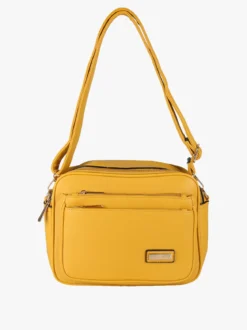 Charro Borsa a tracolla da donna multitasche - giallo