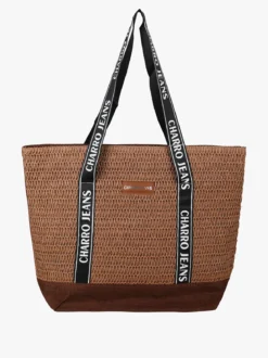 Charro Borsa da mare in paglia