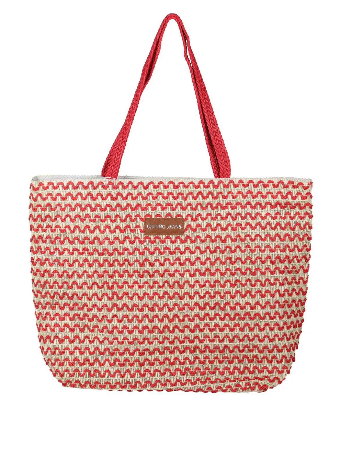 Charro Borsa da mare in paglia