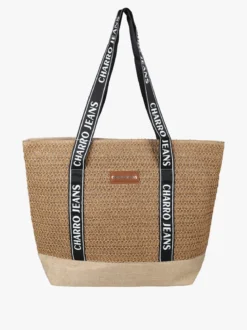 Charro Borsa da mare in paglia