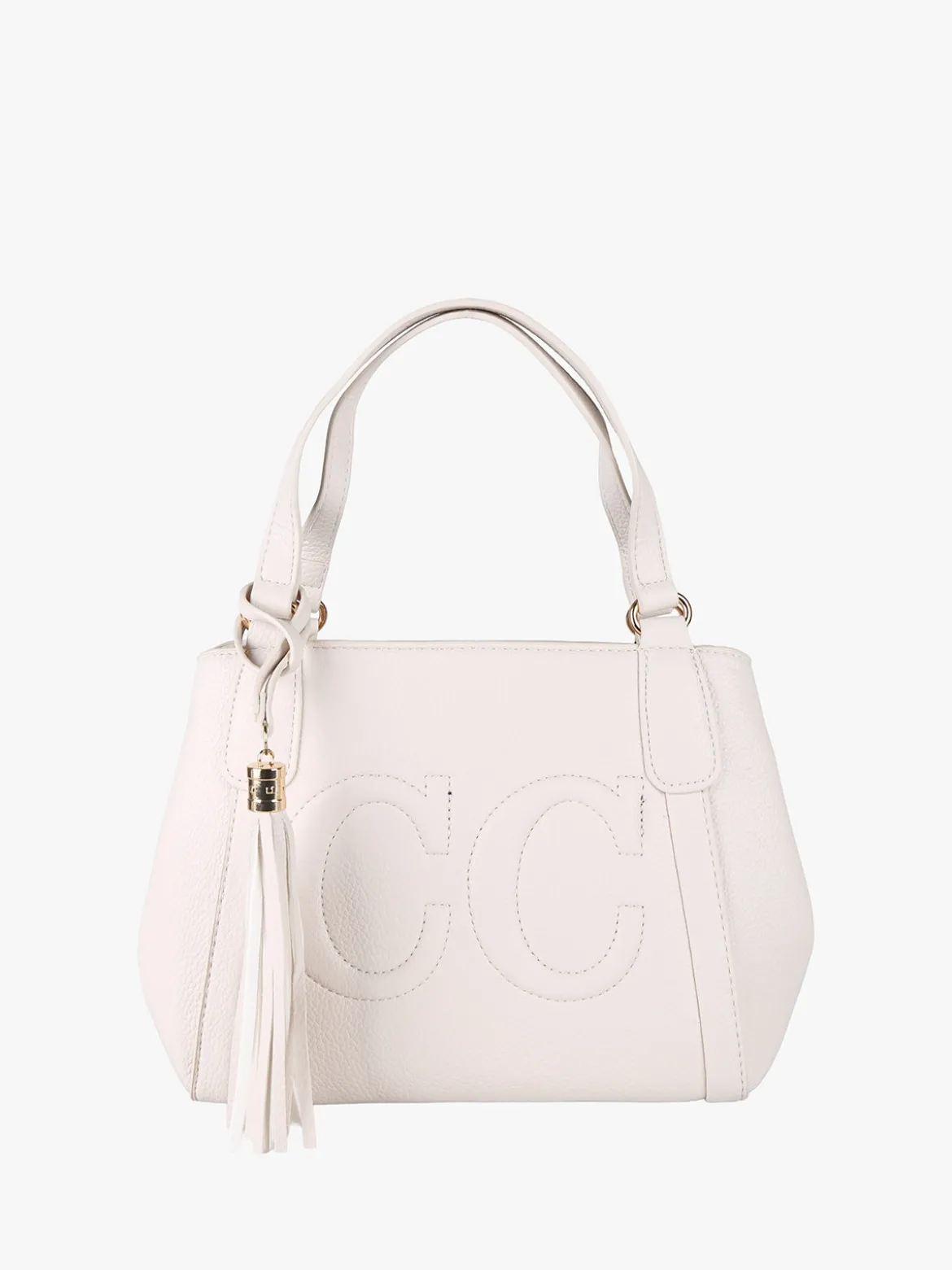 Charro Borsa donna mini tote in ecopelle - beige