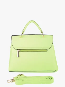 Charro Borsa frame con tracolla e borchie - verde chiaro