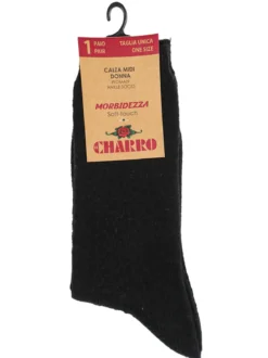 Charro Calze midi da donna morbide - nero