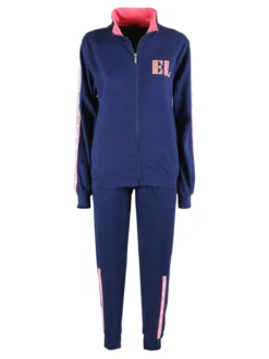Charro Completo tuta da donna due pezzi in cotone con zip intera
