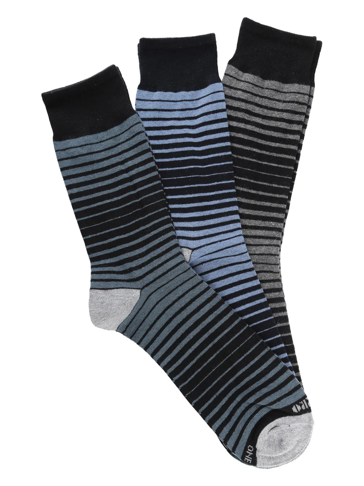Charro 3 Paia di calze corte da uomo in caldo cotone