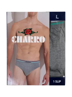 Charro Slip uomo in cotone - grigio