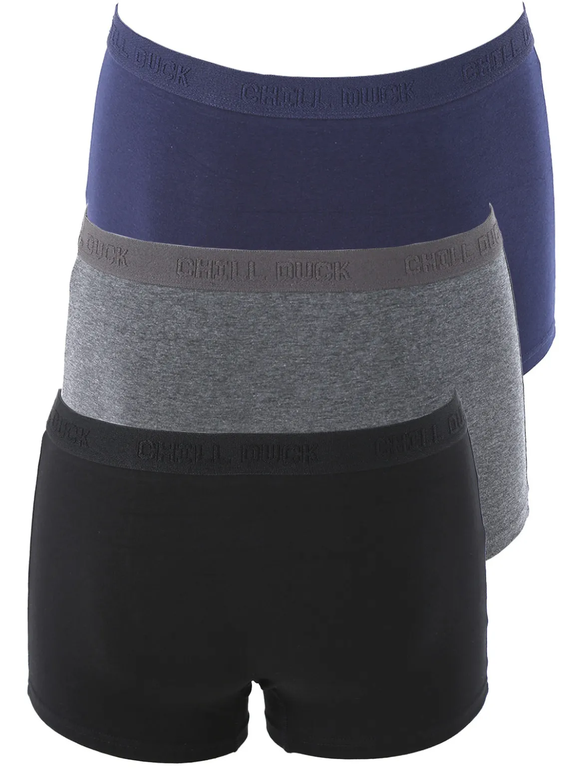 Chill Duck Confezione da 3 boxer da uomo in cotone con stampe disegni