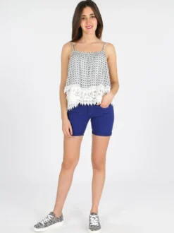 Chris Jeans Shorts con risvolto