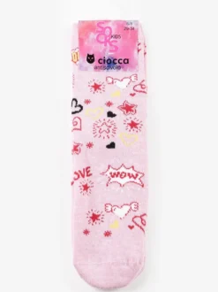 Ciocca Calze antiscivolo bimba con stampe