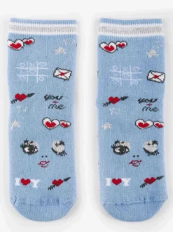 Ciocca Calze antiscivolo da bambina con stampe