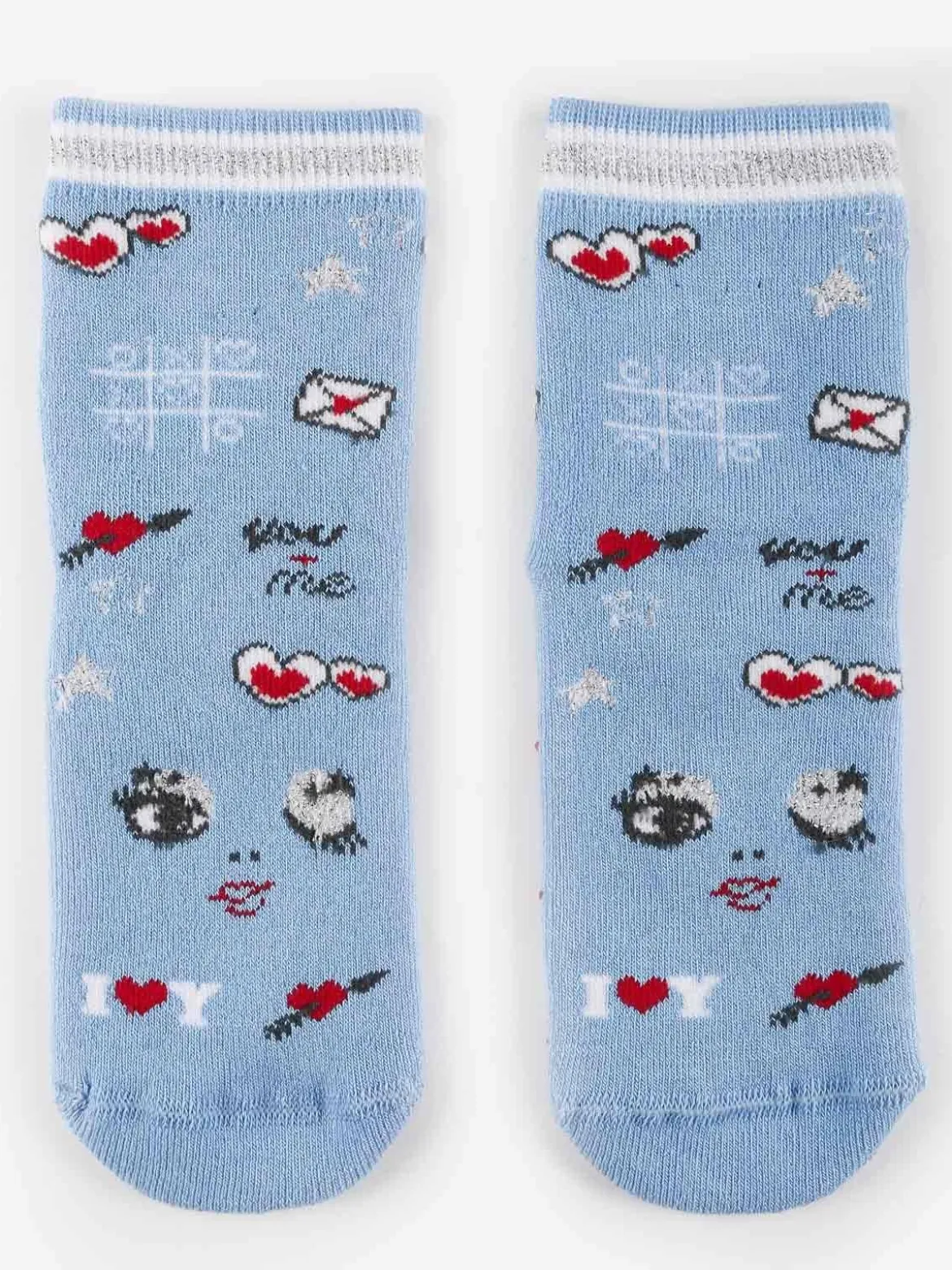 Ciocca Calze antiscivolo da bambina con stampe