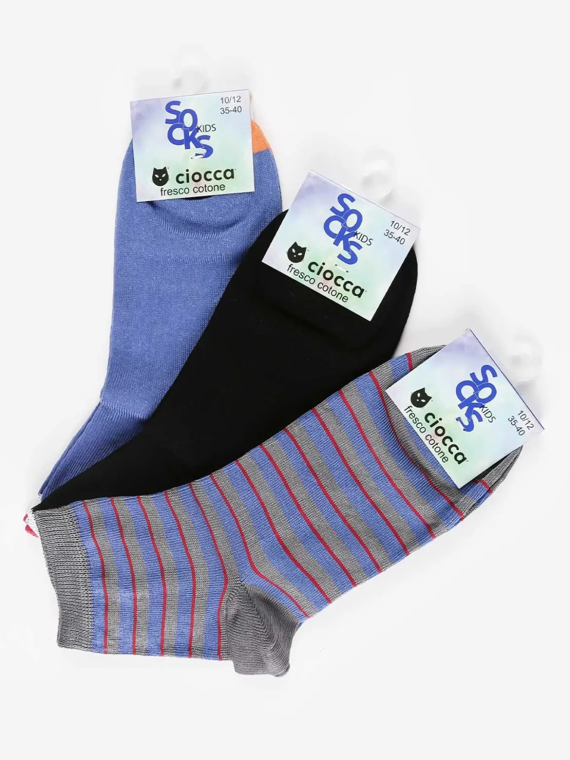 Ciocca Calze corte bambino Confezione 3 paia