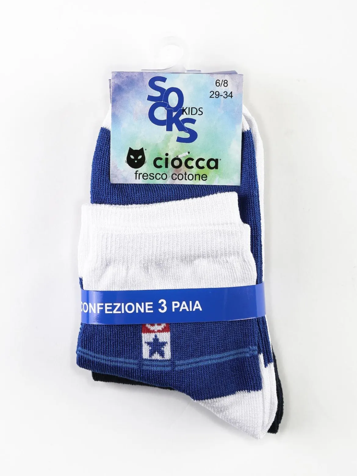 Ciocca Calze corte da bambino Confezione da 3 paia