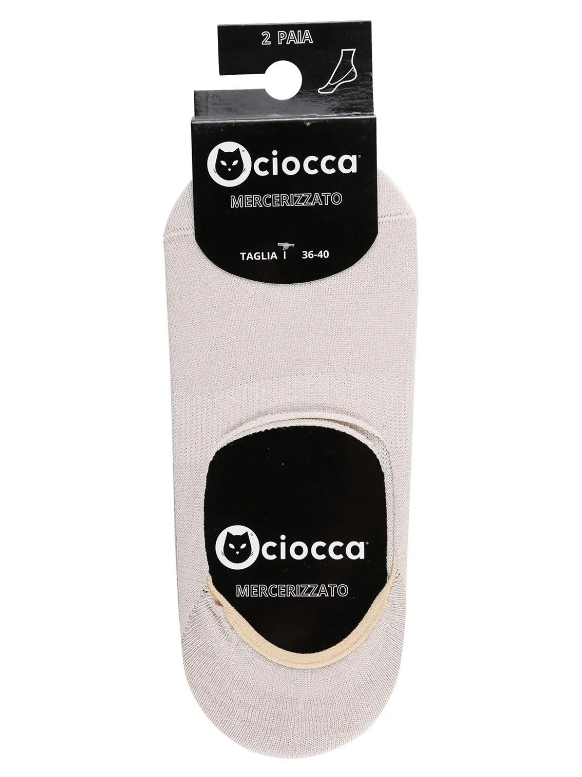 Ciocca Fantasmino mercerizzato 2 pezzi