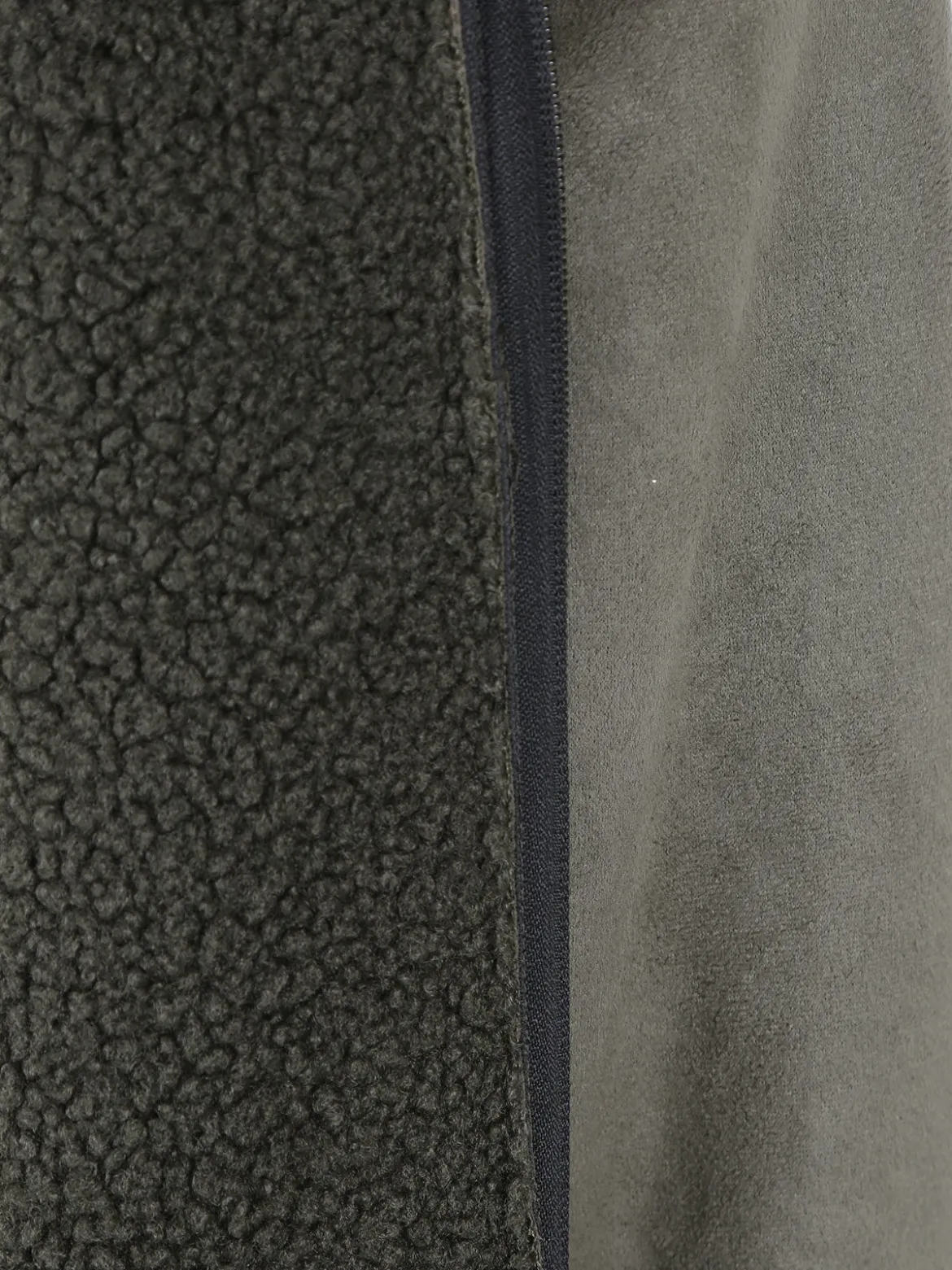 Close-Up Giacca da uomo scamosciata con zip