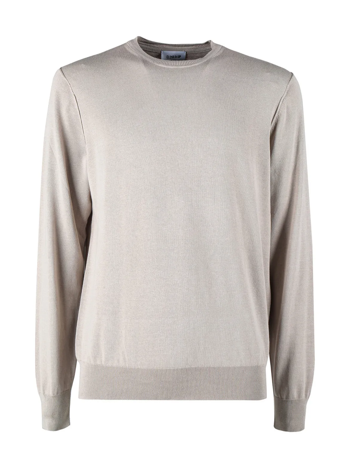 Close-Up Pullover girocollo da uomo in maglia