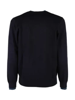 Close-Up Pullover girocollo da uomo in maglia