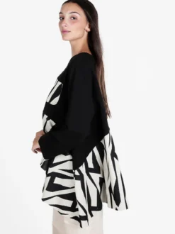 158c Maxi maglia donna oversize