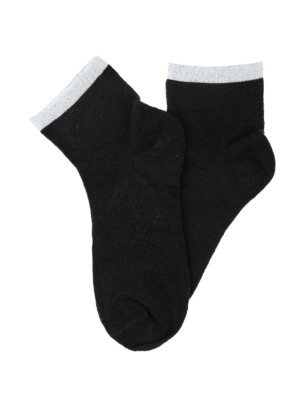 Coconuda Calze corte da bambina con bordo lurex