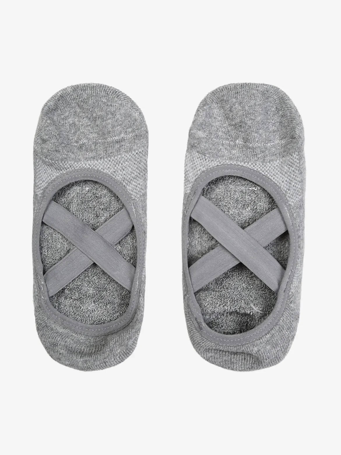Coconuda Calze fitness antiscivolo da donna - grigio