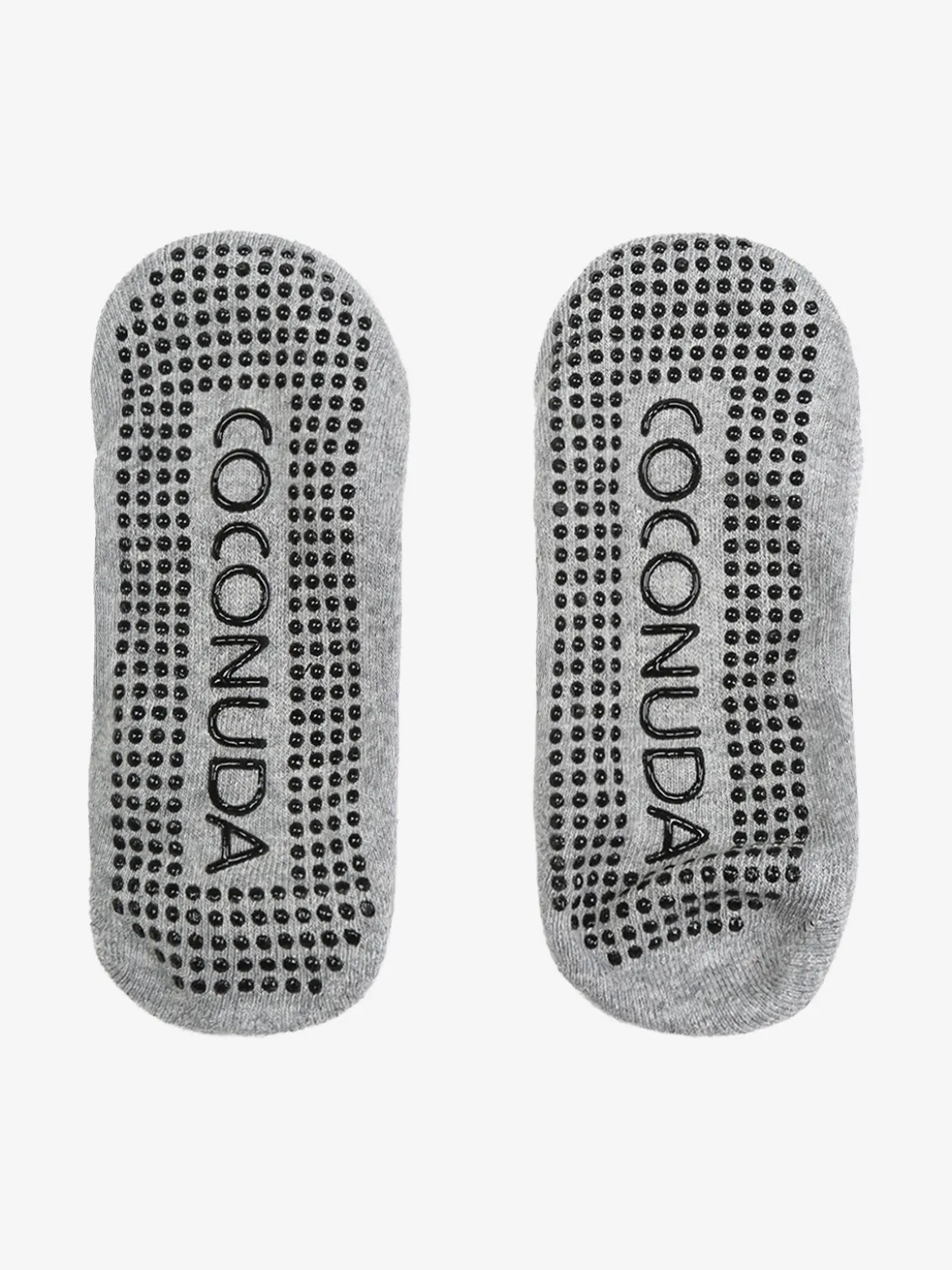 Coconuda Calze fitness antiscivolo da donna - grigio