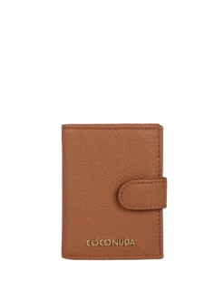 Coconuda Portafoglio mini in pelle da donna con portatessere