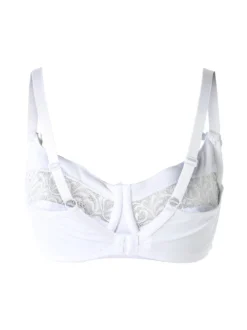 Coconuda PRIMULA Reggiseno strutturato con pizzo senza imbottitura e senza ferretto COPPA C - bianco