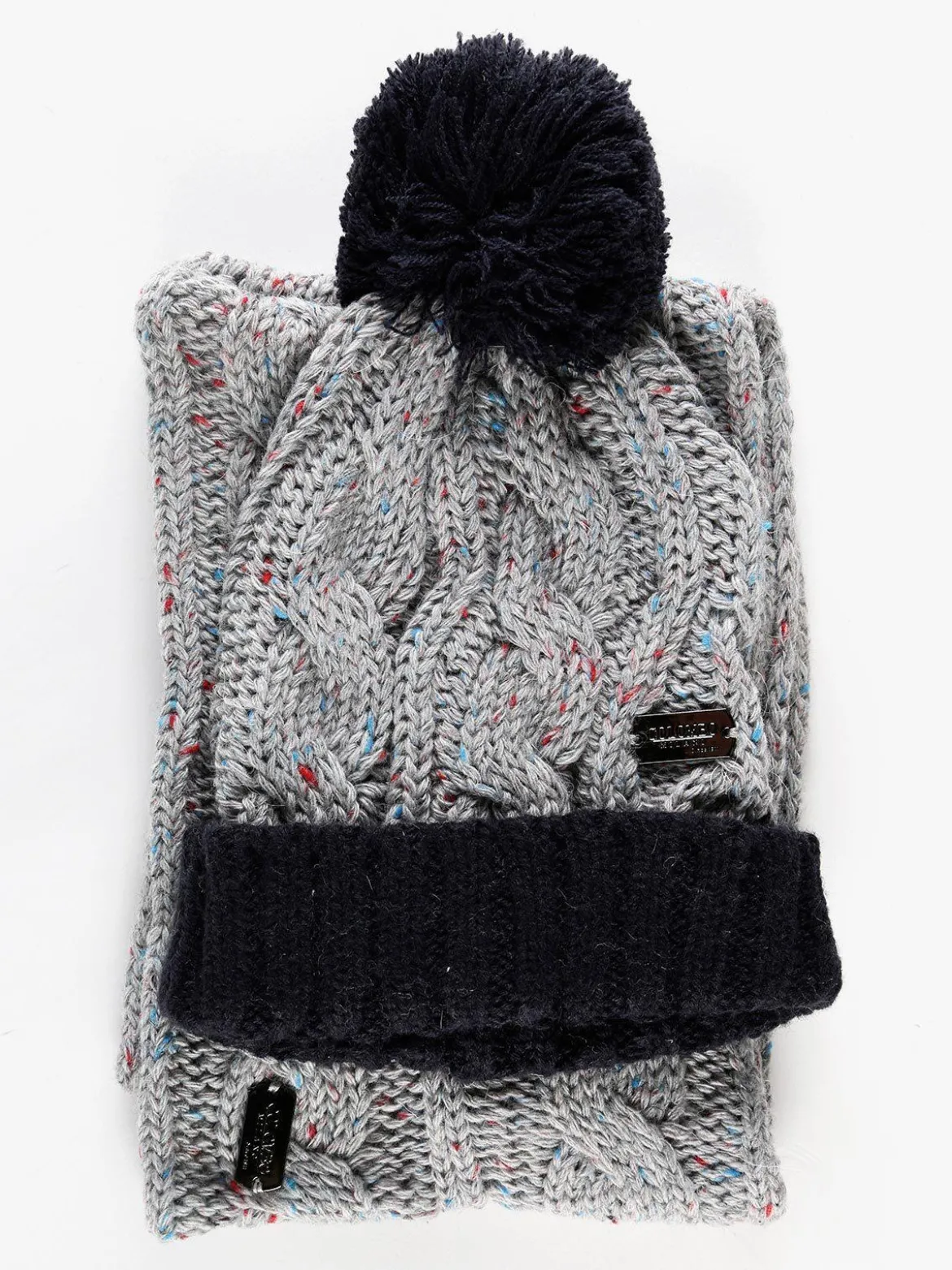 Colombo Cappellino con pompon + scaldacollo set 2 pezzi