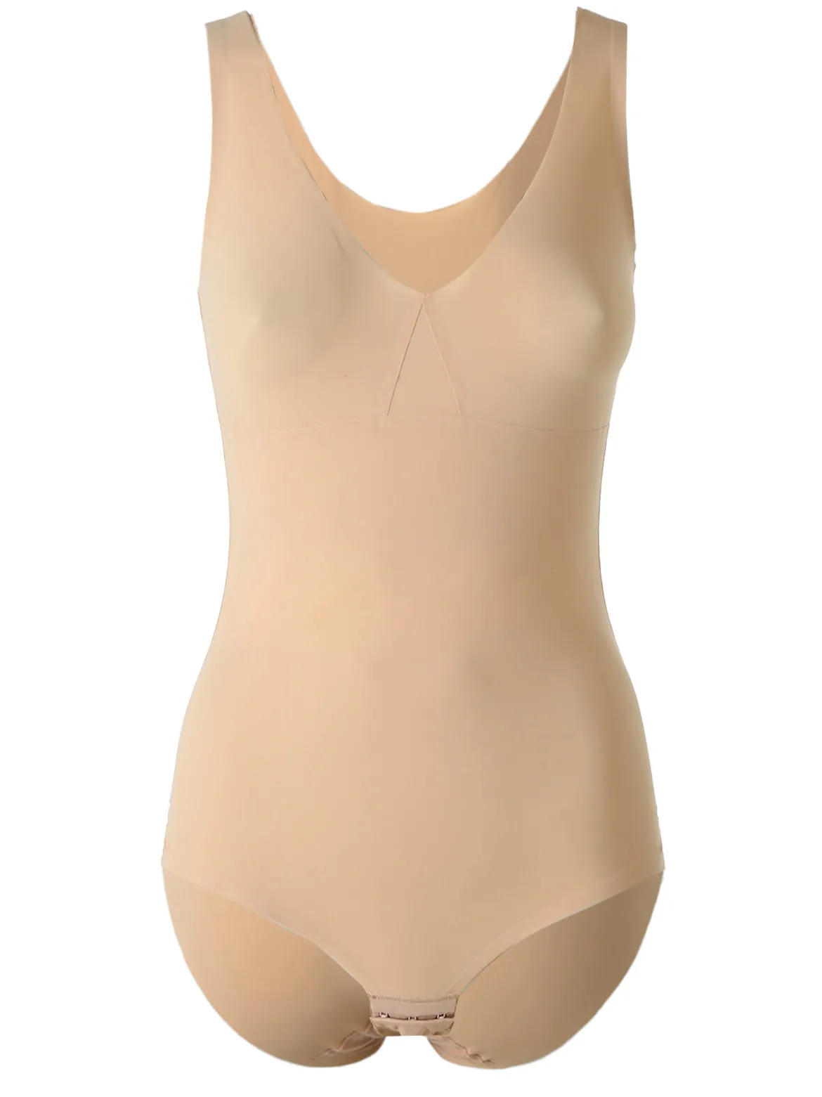 Cotonella AD691 Body donna invisibile in microfibra taglio laser - nudo