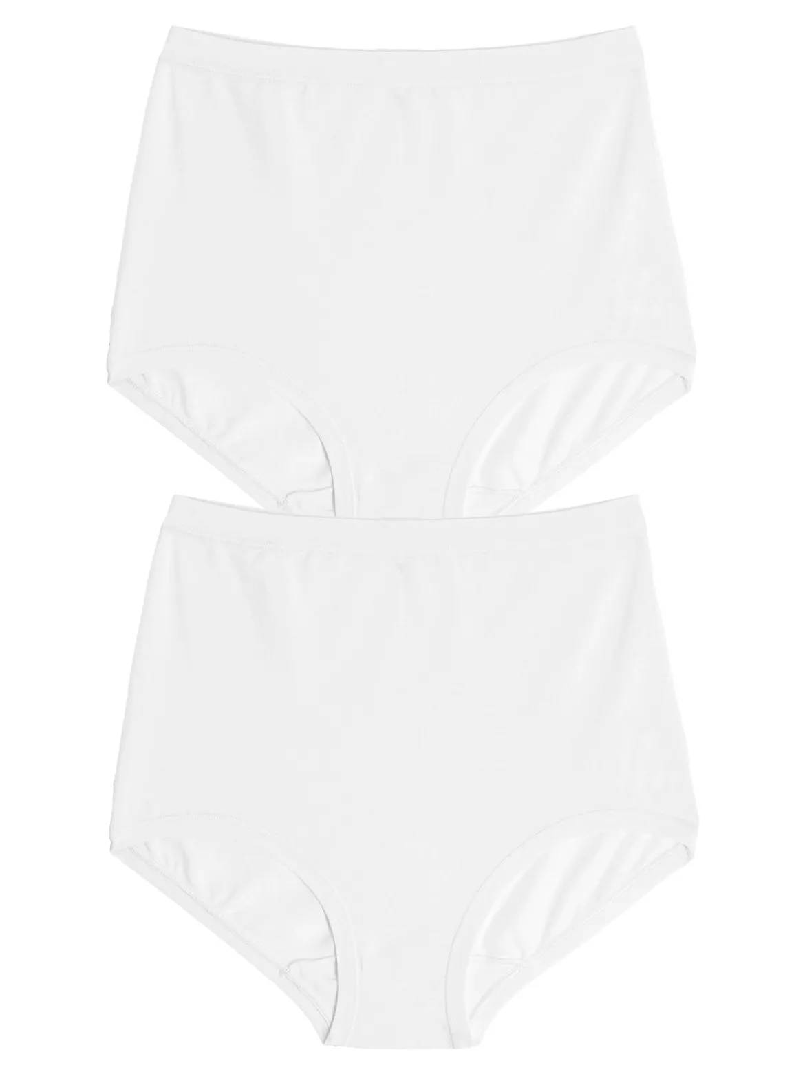 Cotonella Confezione da 2 maxi slip donna in cotone bielastico