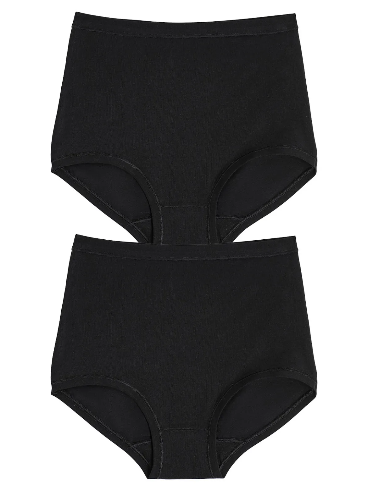 Cotonella Confezione da 2 maxi slip donna in cotone bielastico