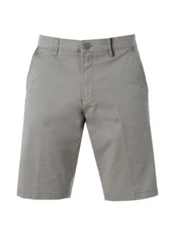 Cotton Belt Bermuda da uomo in cotone stretch - grigio