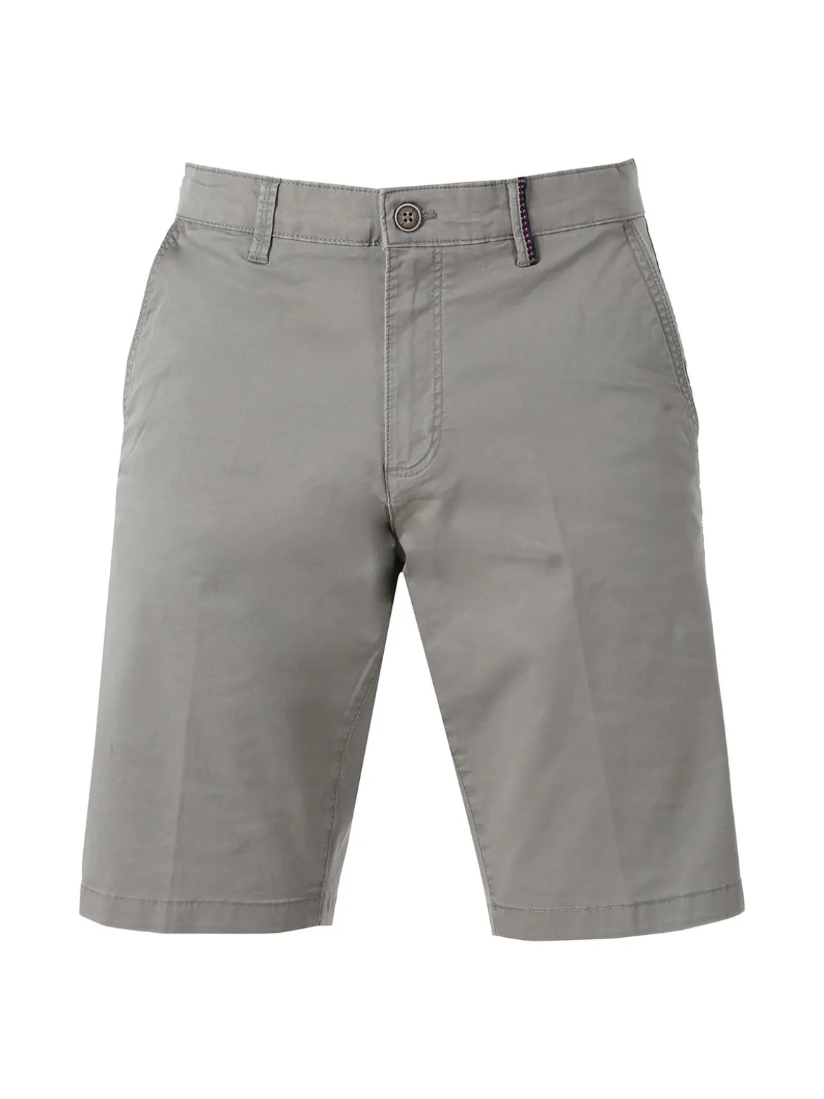 Cotton Belt Bermuda da uomo in cotone stretch - grigio