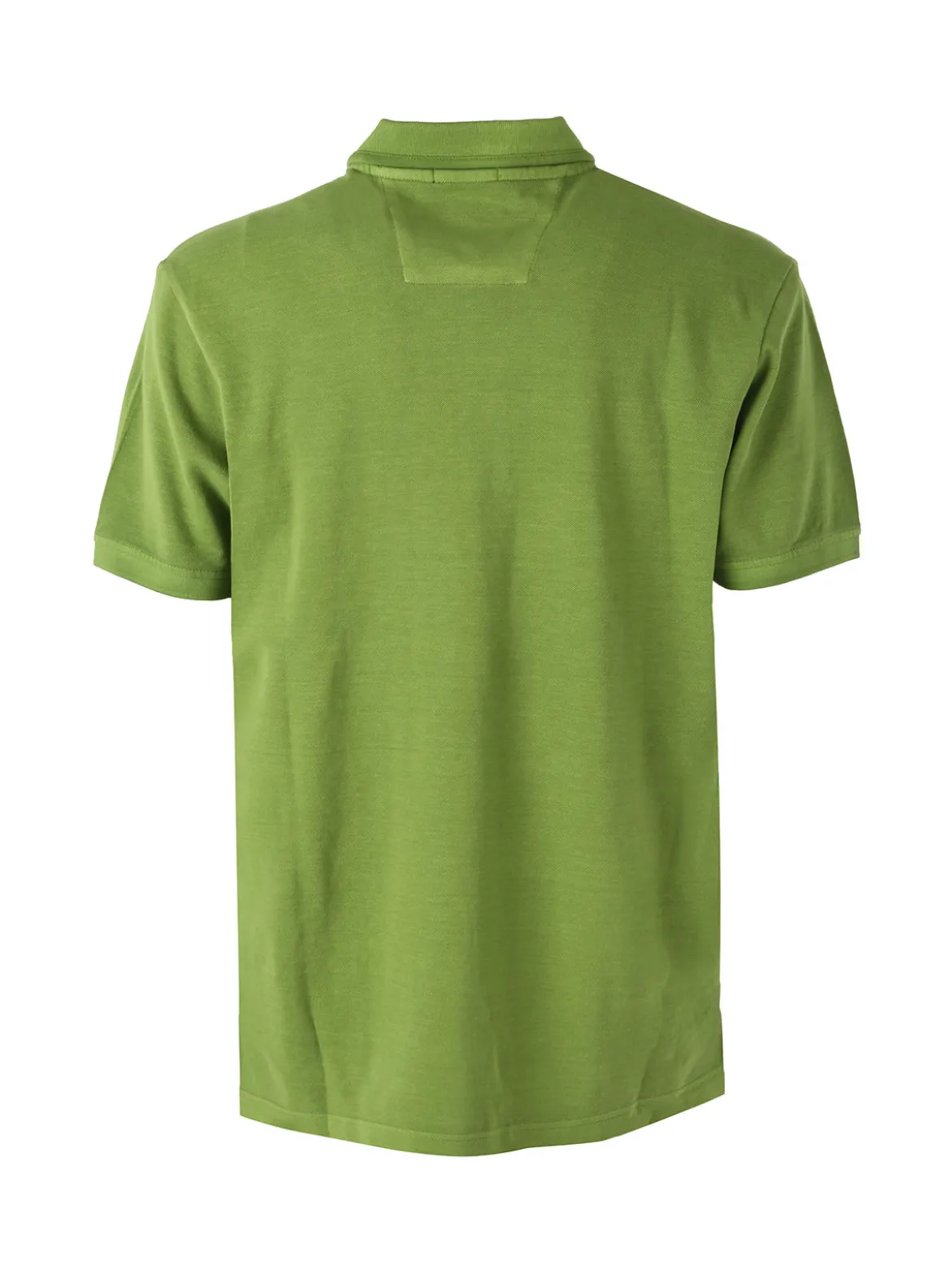 Cotton Belt Polo da uomo in cotone a maniche corte con logo - verde