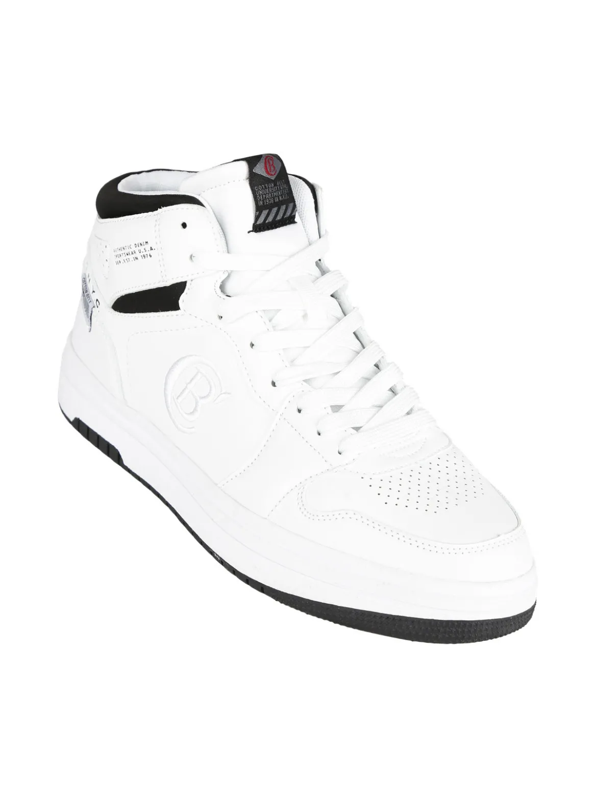 Cotton Belt Sneakers alte sportive da uomo