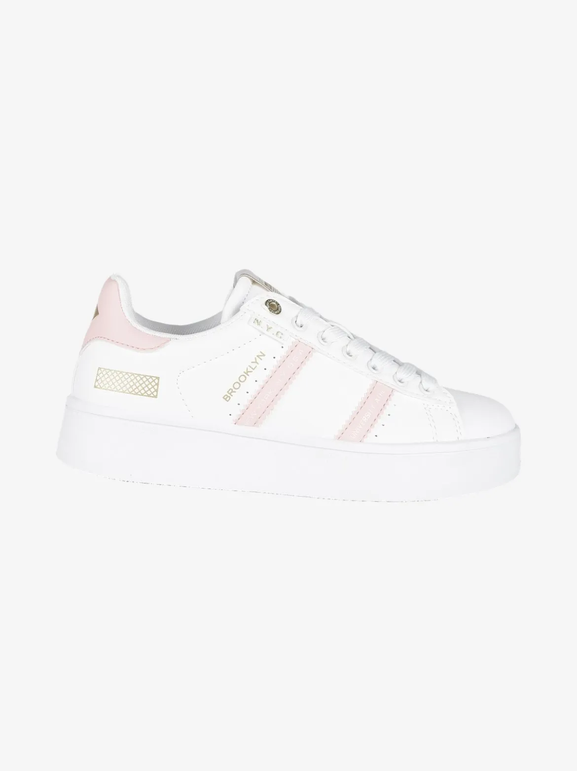 Cotton Belt Sneakers stringata donna con platform
