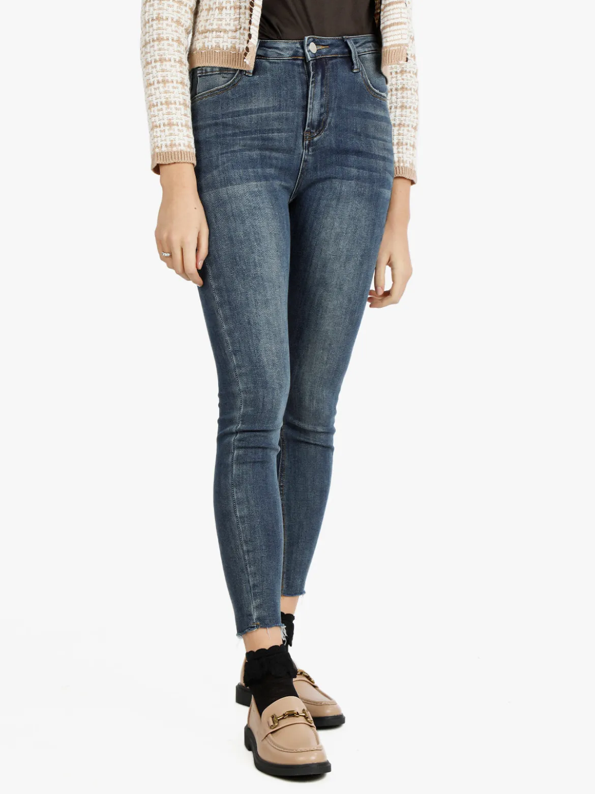 Cover Girl Jeans donna skinny a vita alta