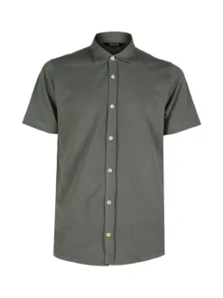 Coveri Collection Camicia da uomo a maniche corte in cotone