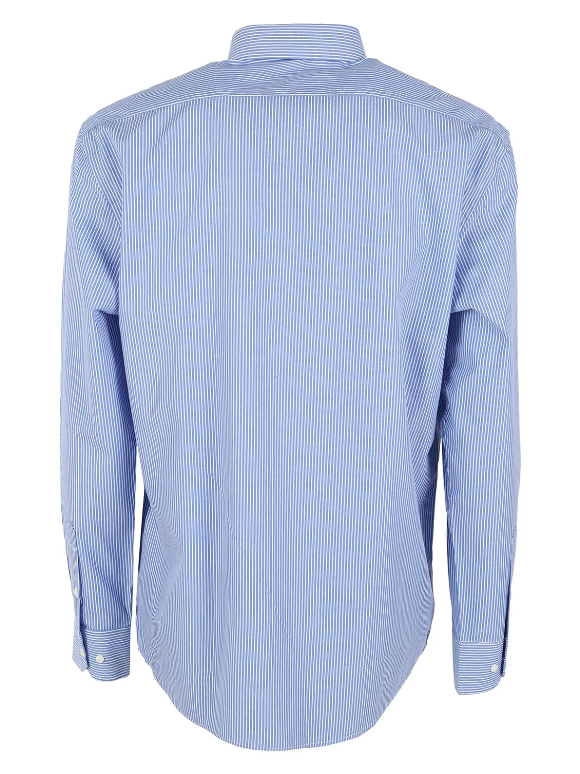 Coveri Collection Camicia da uomo a righe regular fit in cotone - cielo