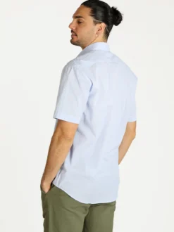 Coveri Collection Camicia in cotone da uomo a maniche corte